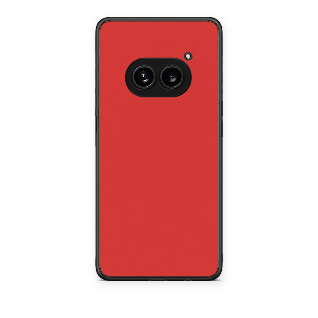 Θήκη Nothing Phone 2a Poppy Red από τη Smartfits με σχέδιο στο πίσω μέρος και μαύρο περίβλημα | Nothing Phone 2a Poppy Red case with colorful back and black bezels