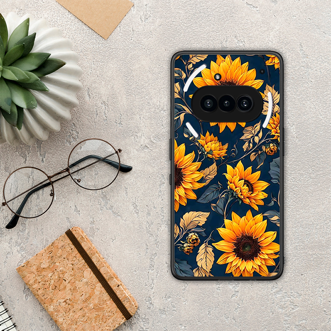 Autumn Sunflowers - Nothing Phone 3a θήκη
