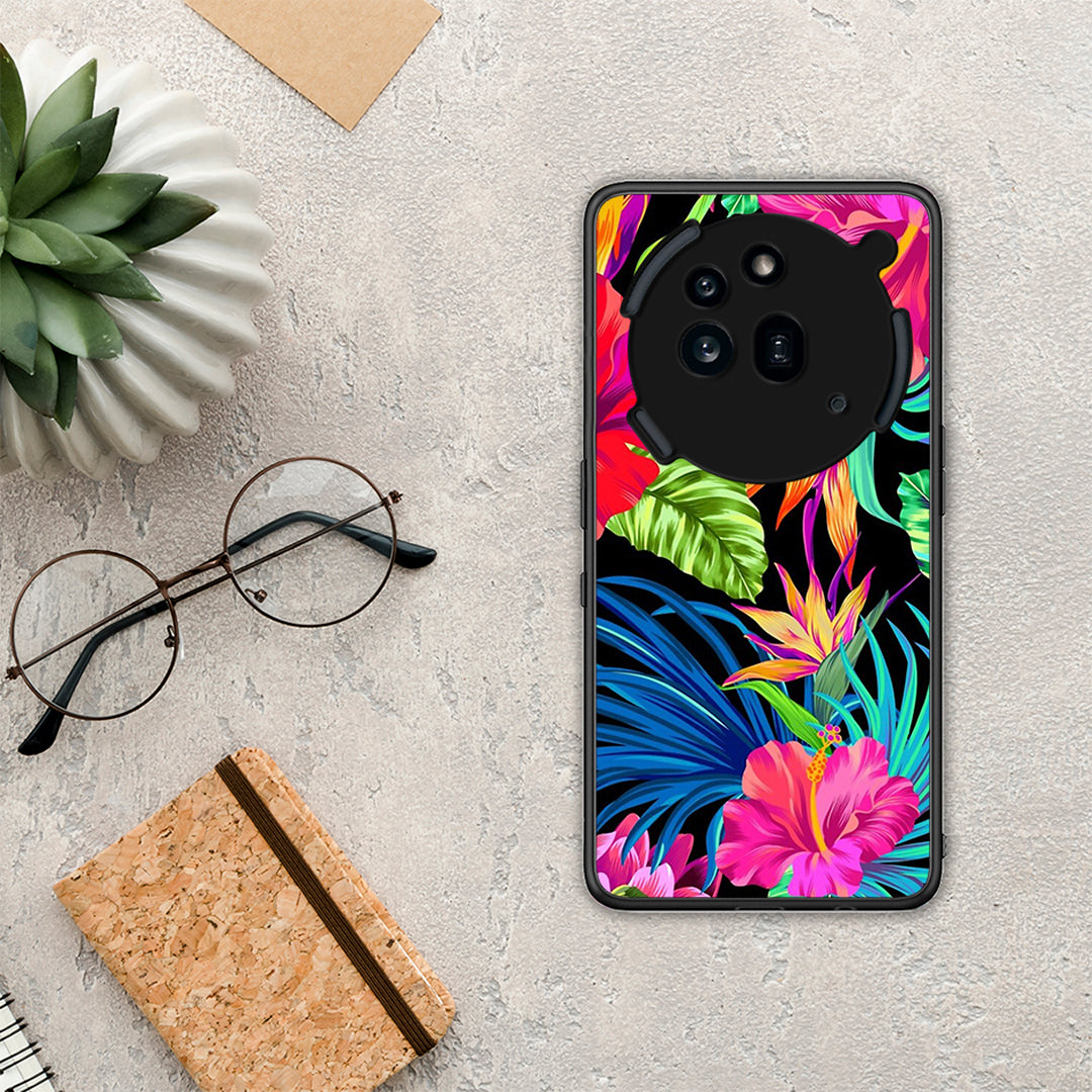 Tropical Flowers - Nothing Phone 3a Pro 5G θήκη