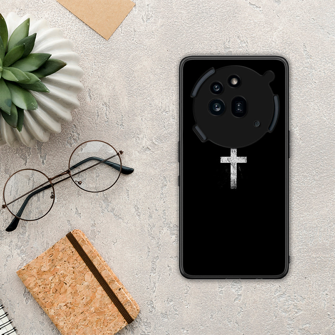 White Cross - Nothing Phone 3a Pro 5G θήκη