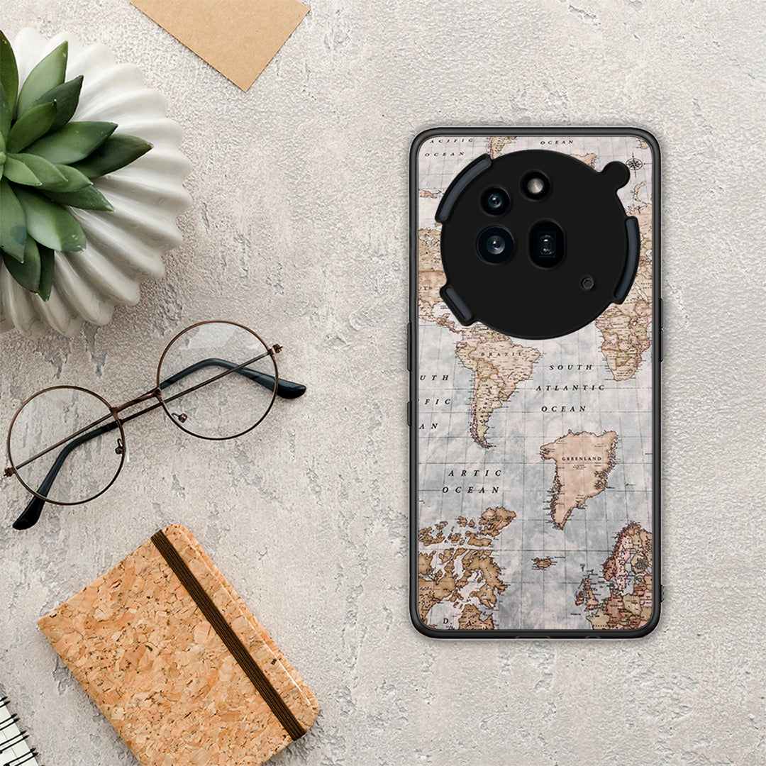 World Map - Nothing Phone 3a Pro 5G θήκη