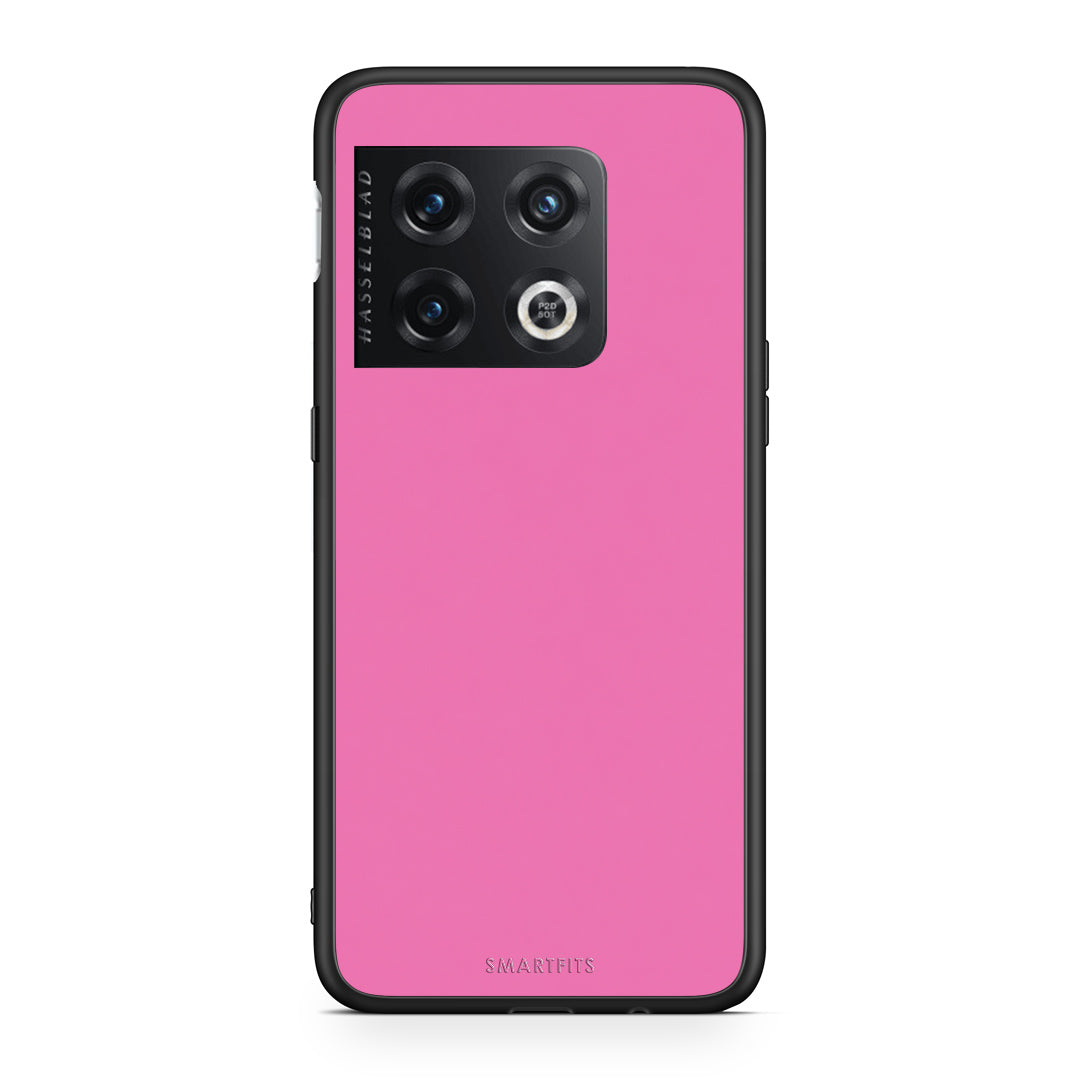 Θήκη OnePlus 10 Pro Rose Pink από τη Smartfits με σχέδιο στο πίσω μέρος και μαύρο περίβλημα | OnePlus 10 Pro Rose Pink case with colorful back and black bezels