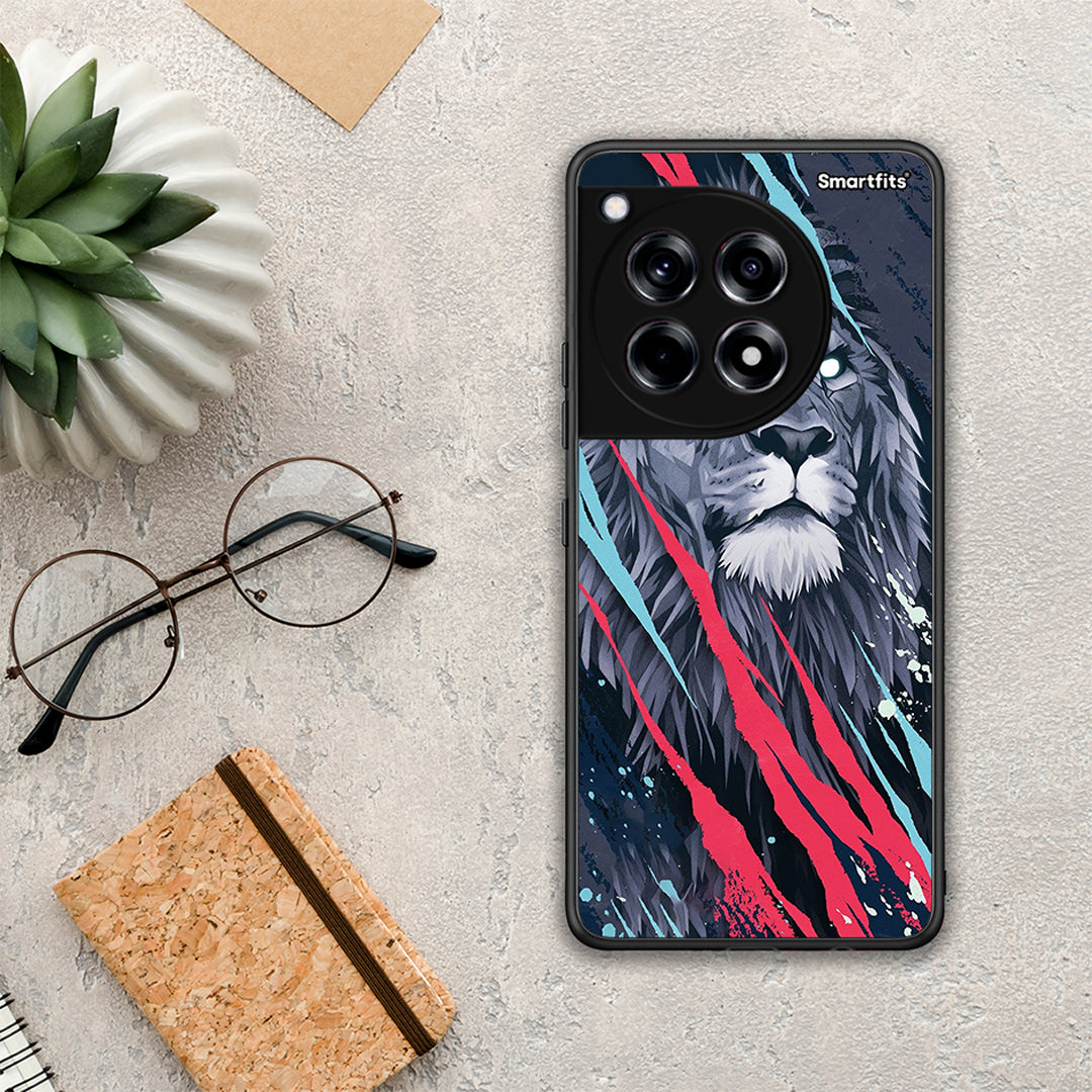 PopArt Lion Designer - OnePlus 12R 5G θήκη