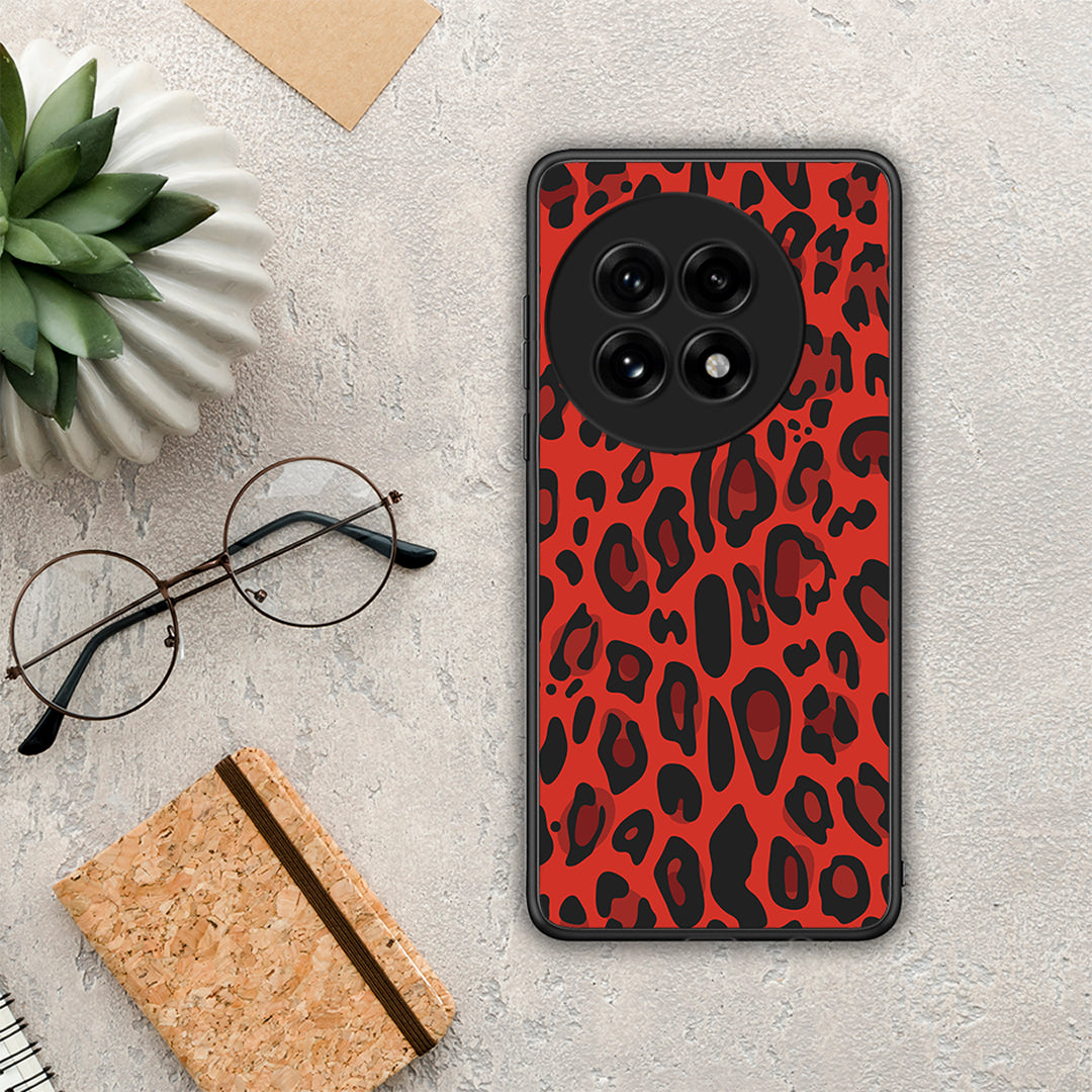 Animal Red Leopard - OnePlus 13 θήκη