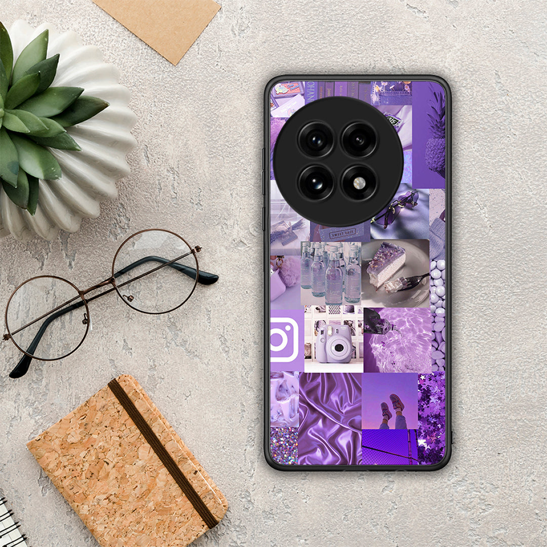 Purple Aesthetic Collage - OnePlus 13 θήκη