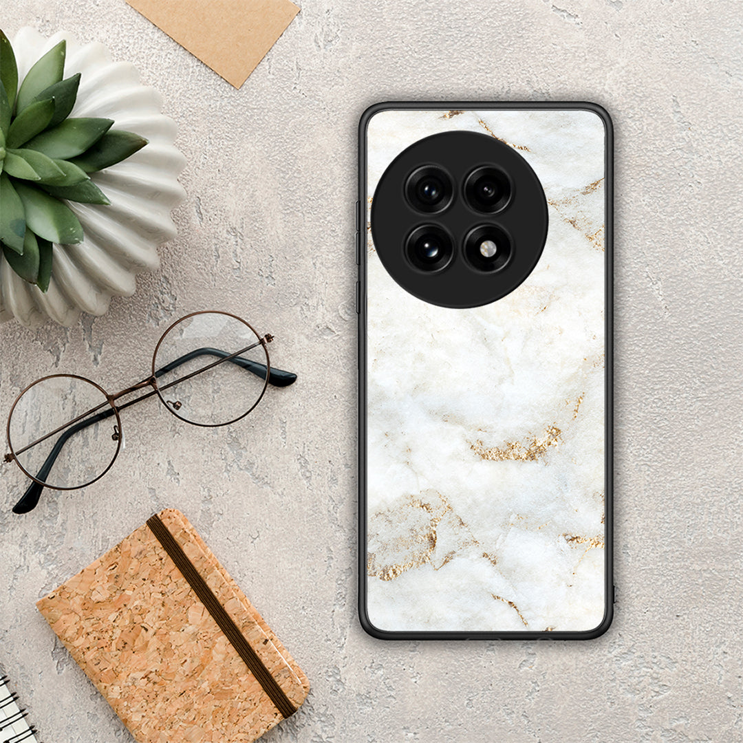 White Gold Marble - OnePlus 13 θήκη