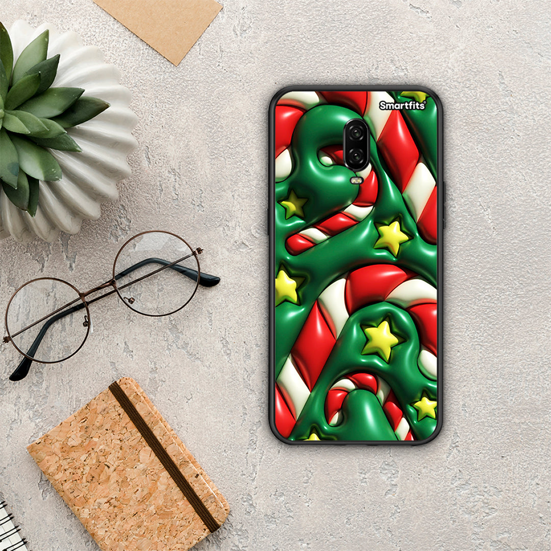 Christmas Bubbles - OnePlus 6T θήκη