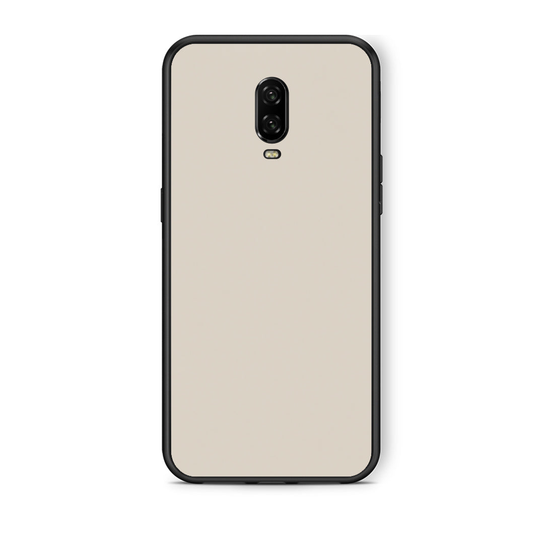 Θήκη OnePlus 6T Ivory Beige από τη Smartfits με σχέδιο στο πίσω μέρος και μαύρο περίβλημα | OnePlus 6T Ivory Beige case with colorful back and black bezels