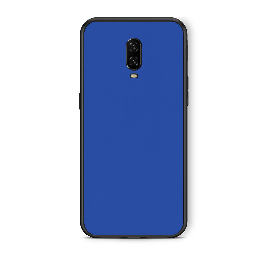 Θήκη OnePlus 6T Royal Blue από τη Smartfits με σχέδιο στο πίσω μέρος και μαύρο περίβλημα | OnePlus 6T Royal Blue case with colorful back and black bezels