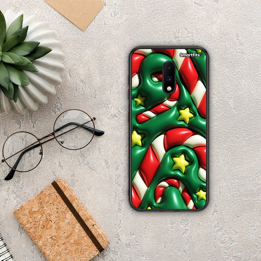 Christmas Bubbles - OnePlus 7 θήκη