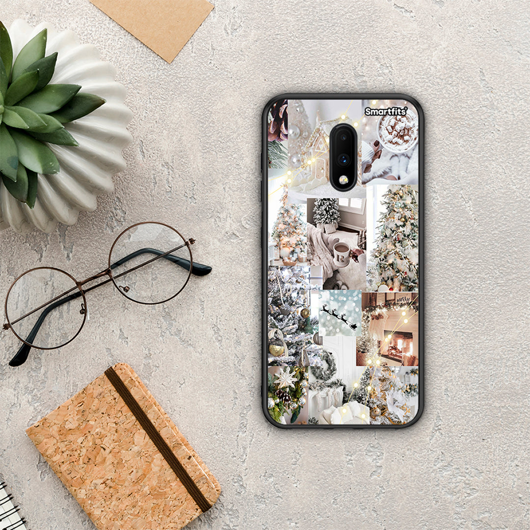 White Christmas - OnePlus 7 θήκη