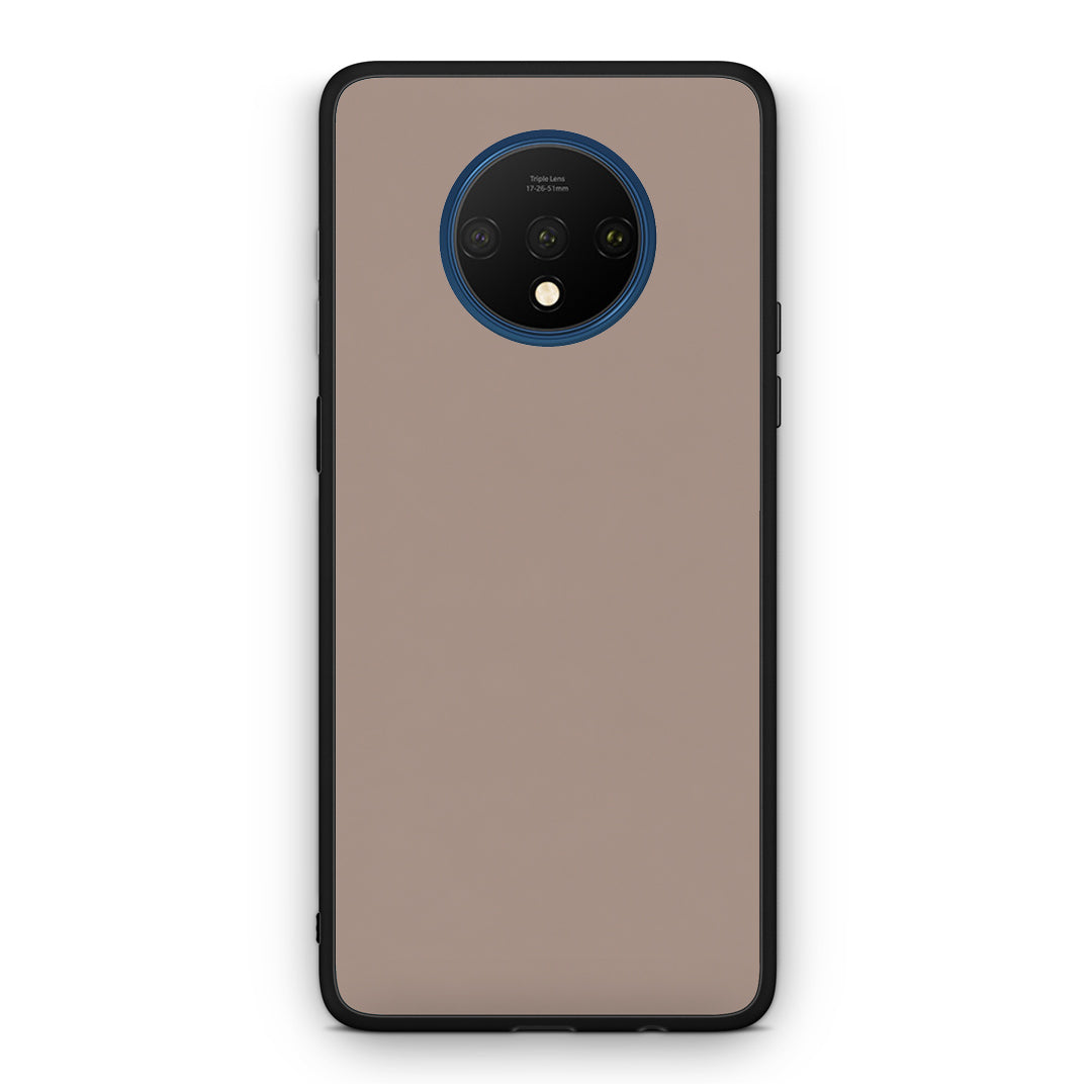 Θήκη OnePlus 7T Warm Taupe από τη Smartfits με σχέδιο στο πίσω μέρος και μαύρο περίβλημα | OnePlus 7T Warm Taupe case with colorful back and black bezels