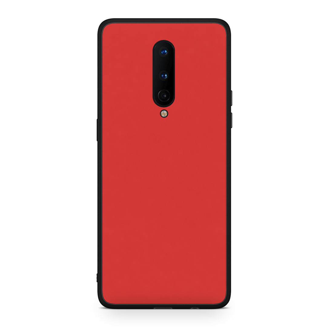 Θήκη OnePlus 8 Poppy Red από τη Smartfits με σχέδιο στο πίσω μέρος και μαύρο περίβλημα | OnePlus 8 Poppy Red case with colorful back and black bezels