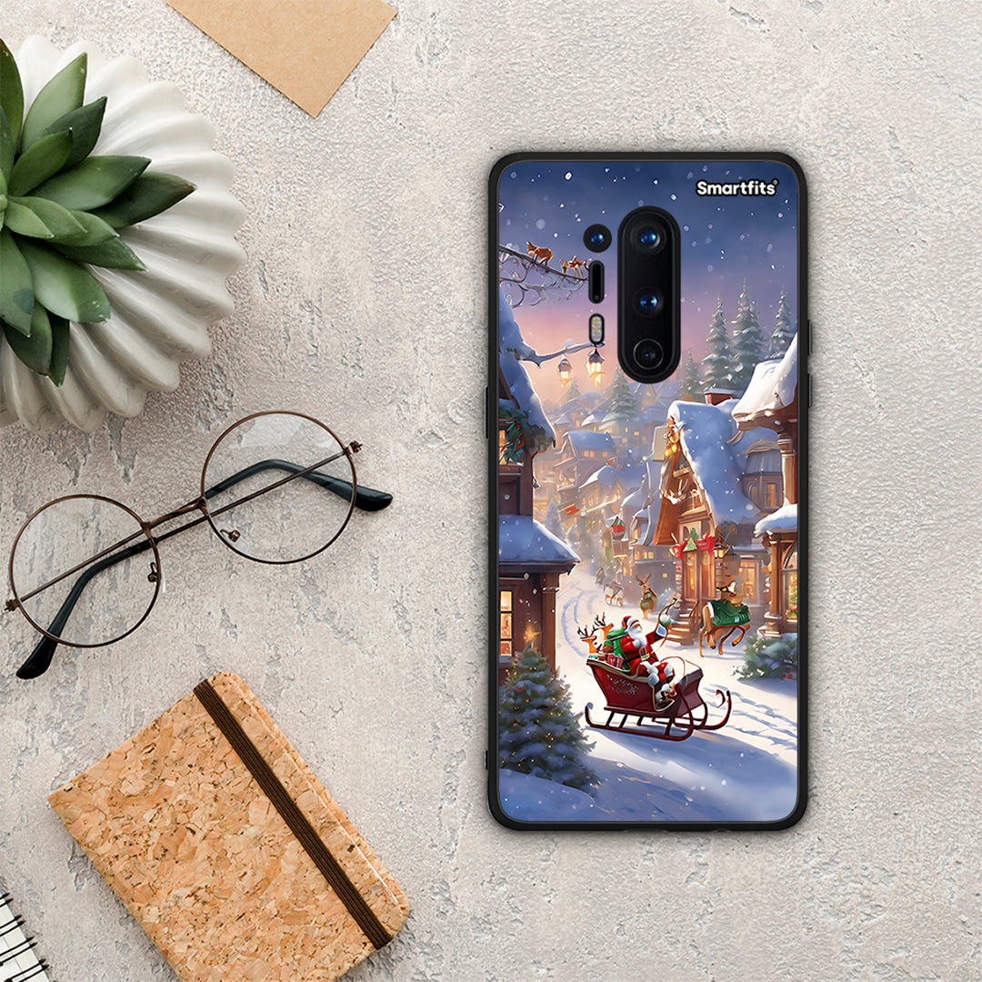 Christmas Snow - OnePlus 8 Pro θήκη