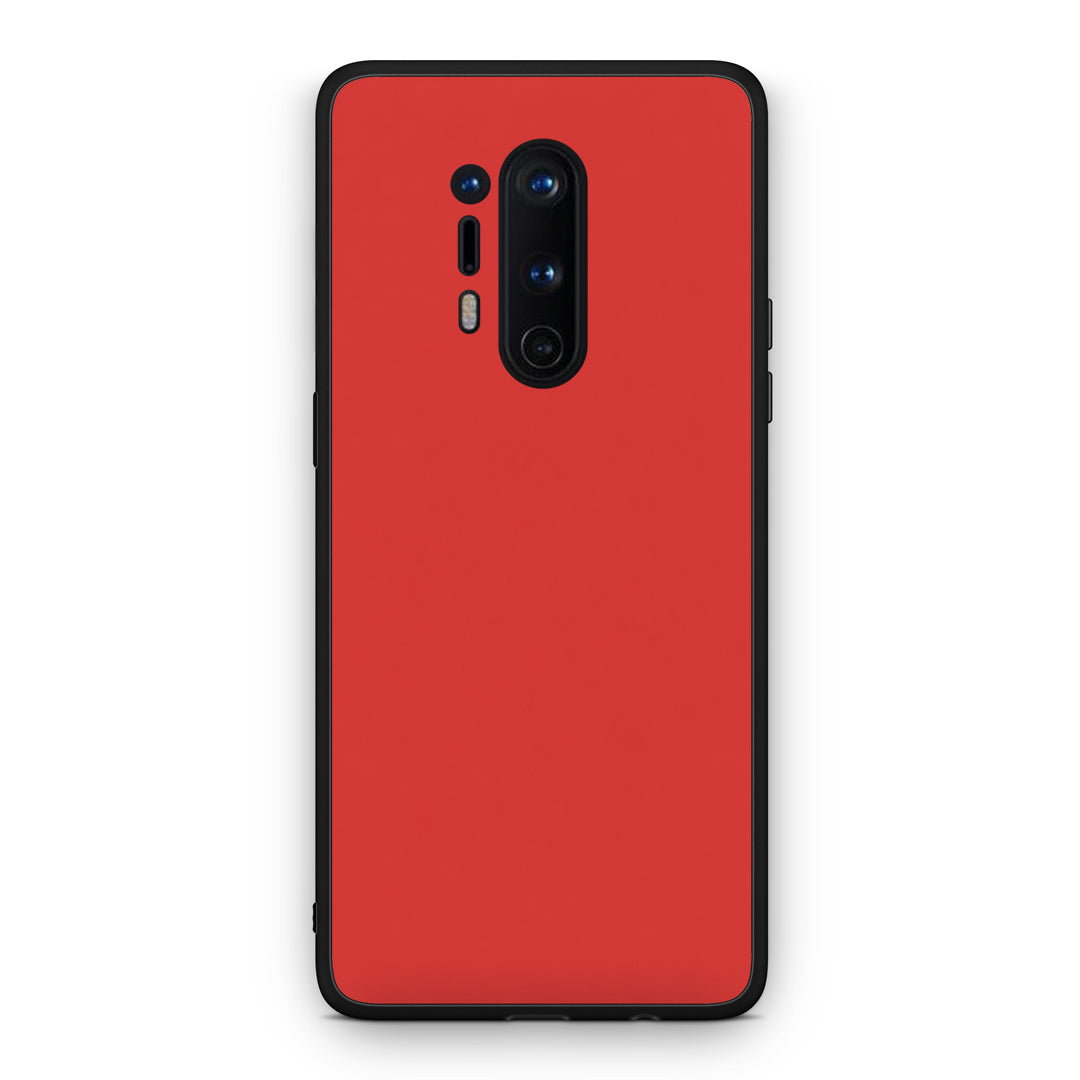 Θήκη OnePlus 8 Pro Poppy Red από τη Smartfits με σχέδιο στο πίσω μέρος και μαύρο περίβλημα | OnePlus 8 Pro Poppy Red case with colorful back and black bezels