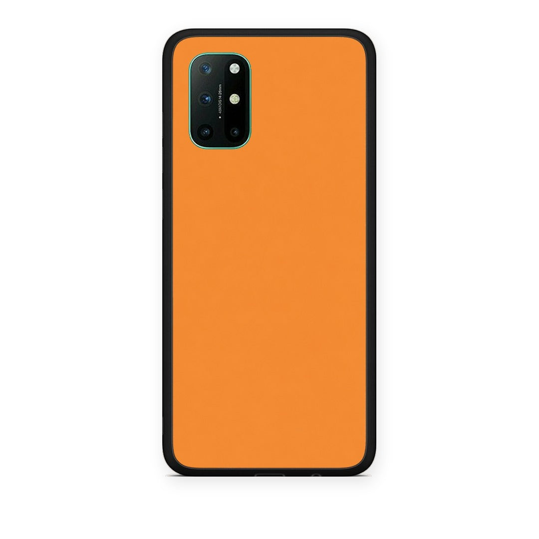 Θήκη OnePlus 8T Tangerine Orange από τη Smartfits με σχέδιο στο πίσω μέρος και μαύρο περίβλημα | OnePlus 8T Tangerine Orange case with colorful back and black bezels