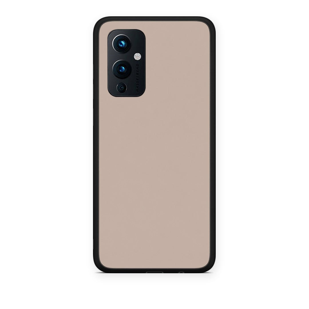 Θήκη OnePlus 9 Blush Beige από τη Smartfits με σχέδιο στο πίσω μέρος και μαύρο περίβλημα | OnePlus 9 Blush Beige case with colorful back and black bezels
