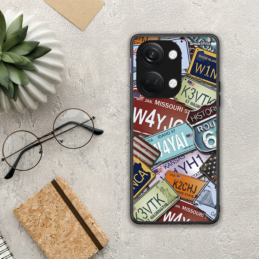 Car Plates - OnePlus Nord 3 θήκη