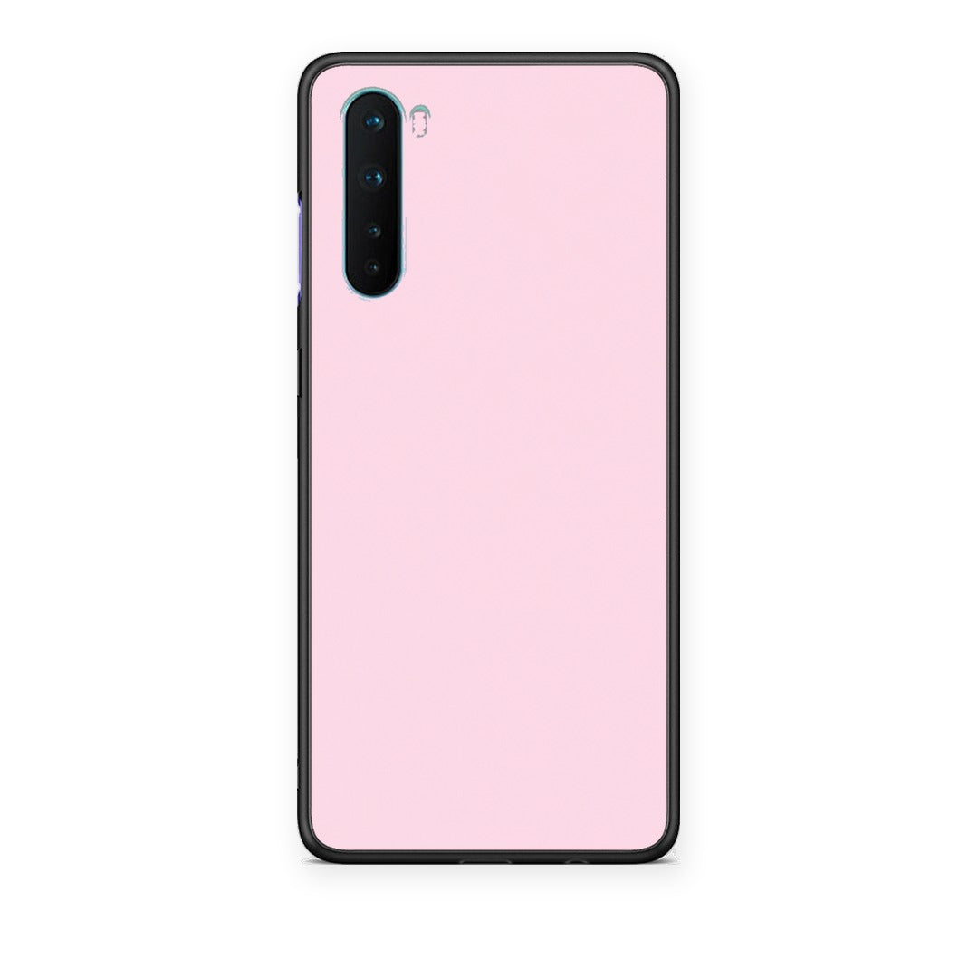 Θήκη OnePlus Nord 5G Pale Pink από τη Smartfits με σχέδιο στο πίσω μέρος και μαύρο περίβλημα | OnePlus Nord 5G Pale Pink case with colorful back and black bezels