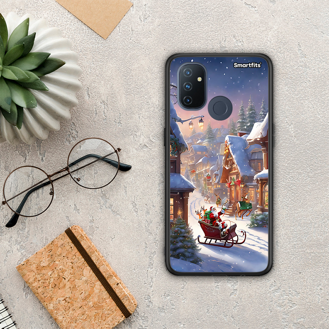 Christmas Snow - OnePlus Nord N100 θήκη