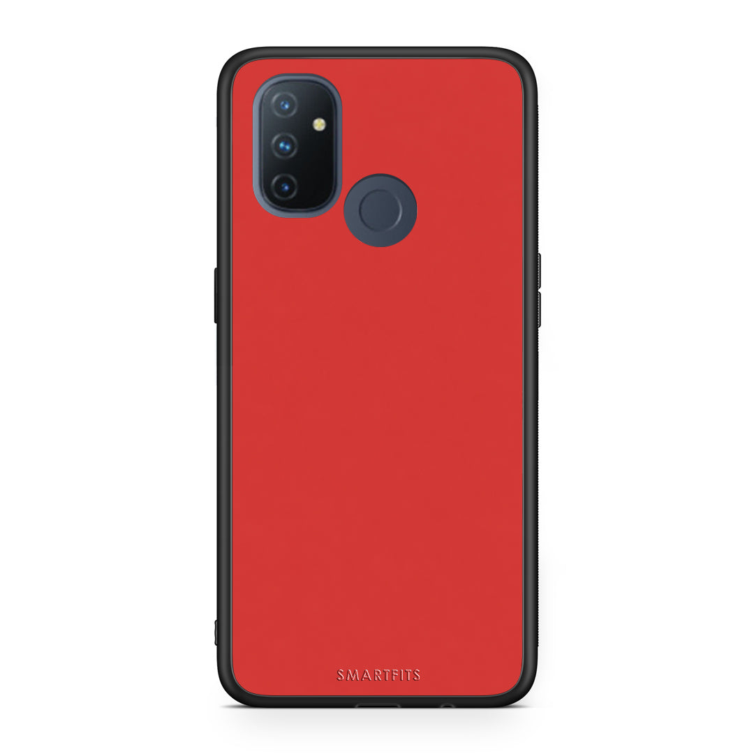 Θήκη OnePlus Nord N100 Poppy Red από τη Smartfits με σχέδιο στο πίσω μέρος και μαύρο περίβλημα | OnePlus Nord N100 Poppy Red case with colorful back and black bezels