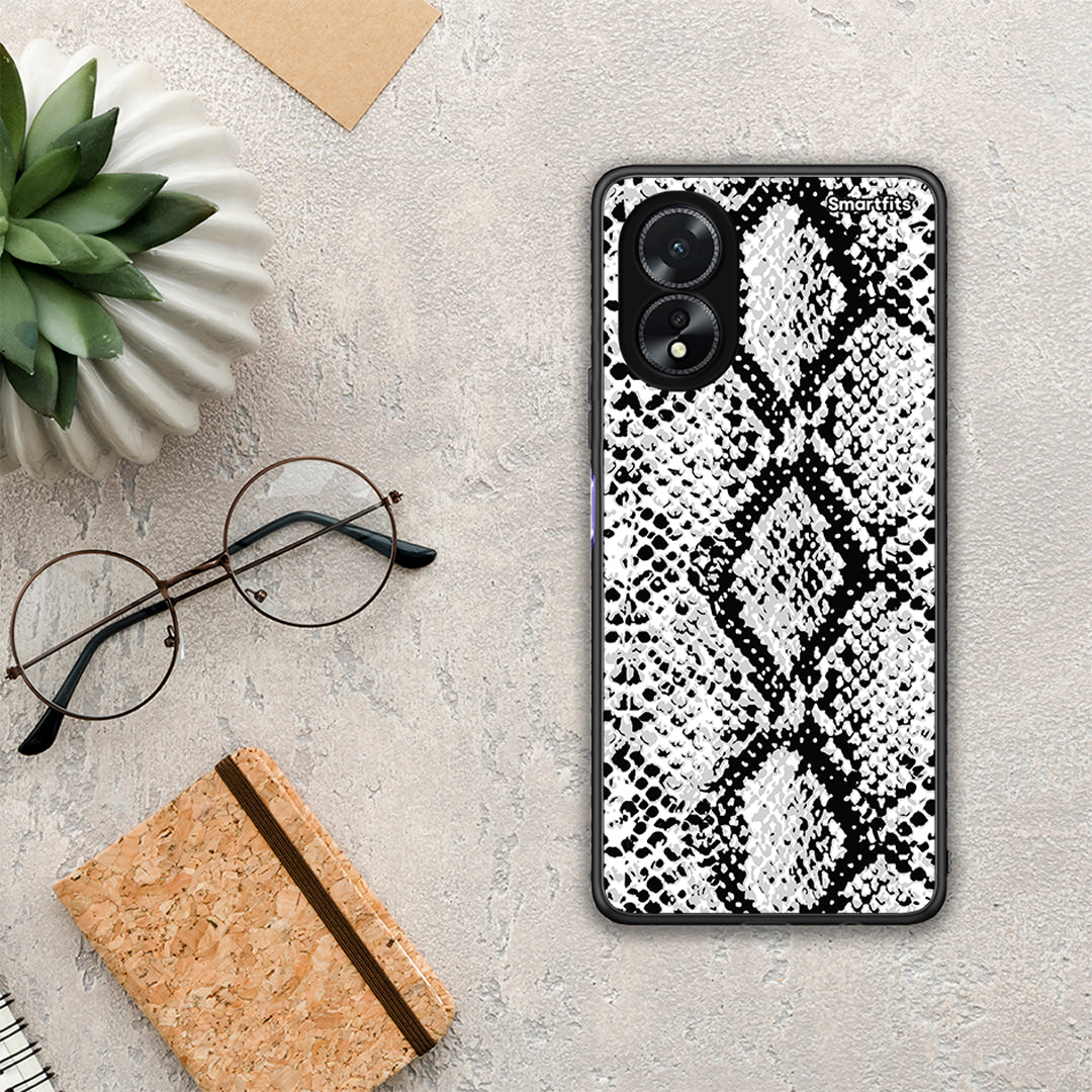Animal White Snake - Oppo A18 θήκη