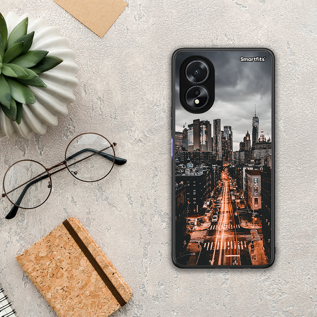 City Lights - Oppo A38 θήκη