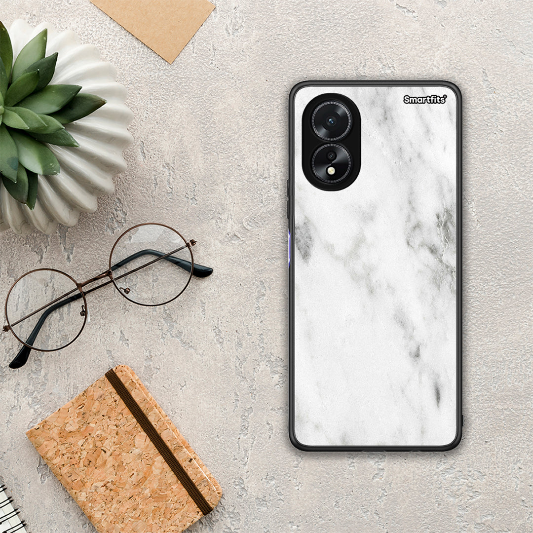 Marble White - Oppo A38 θήκη