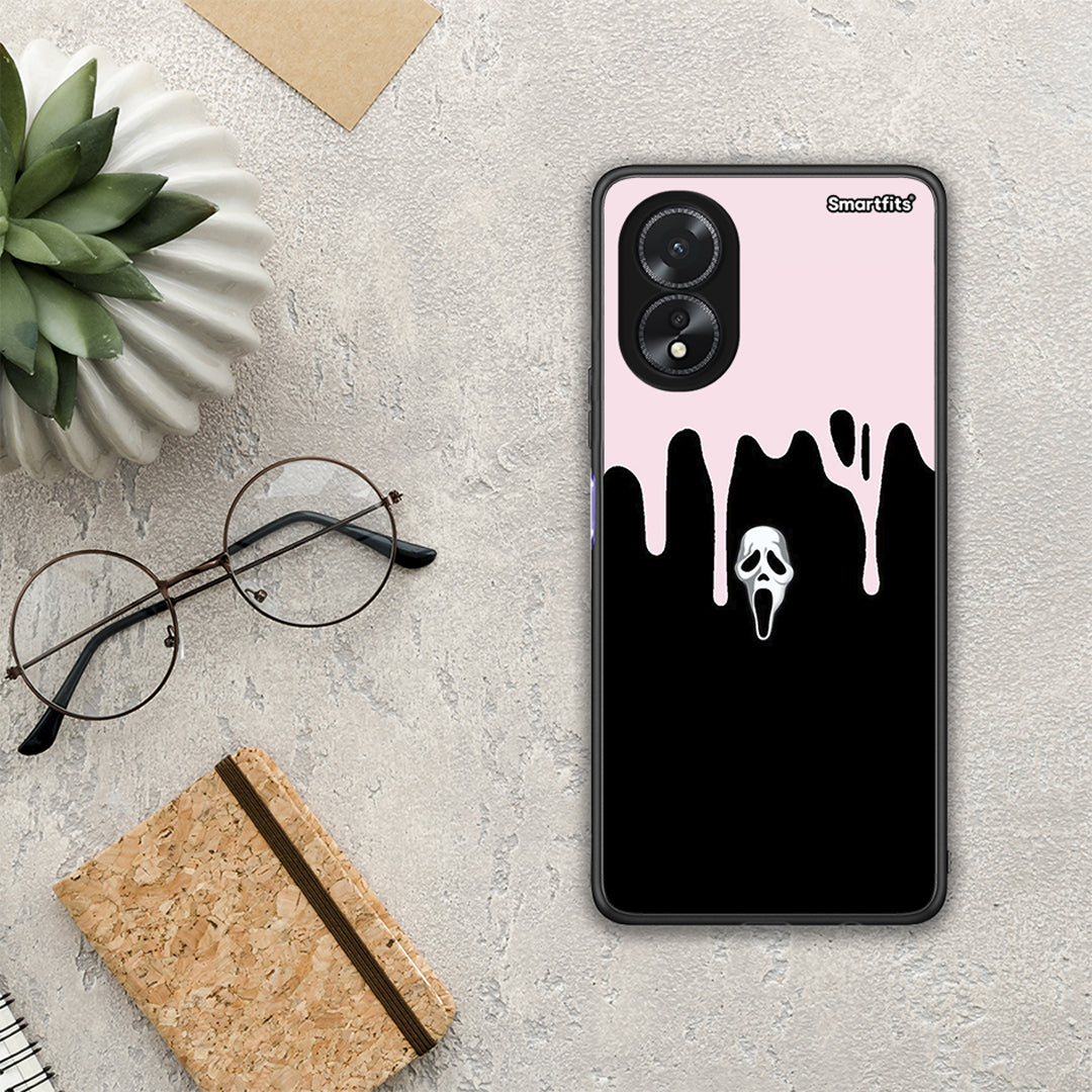 Melting Halloween Mask - Oppo A38 θήκη