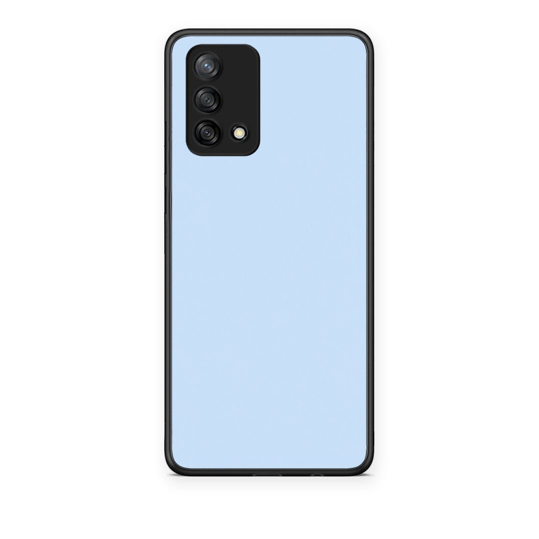 Θήκη Oppo A74 4G Powder Blue από τη Smartfits με σχέδιο στο πίσω μέρος και μαύρο περίβλημα | Oppo A74 4G Powder Blue case with colorful back and black bezels