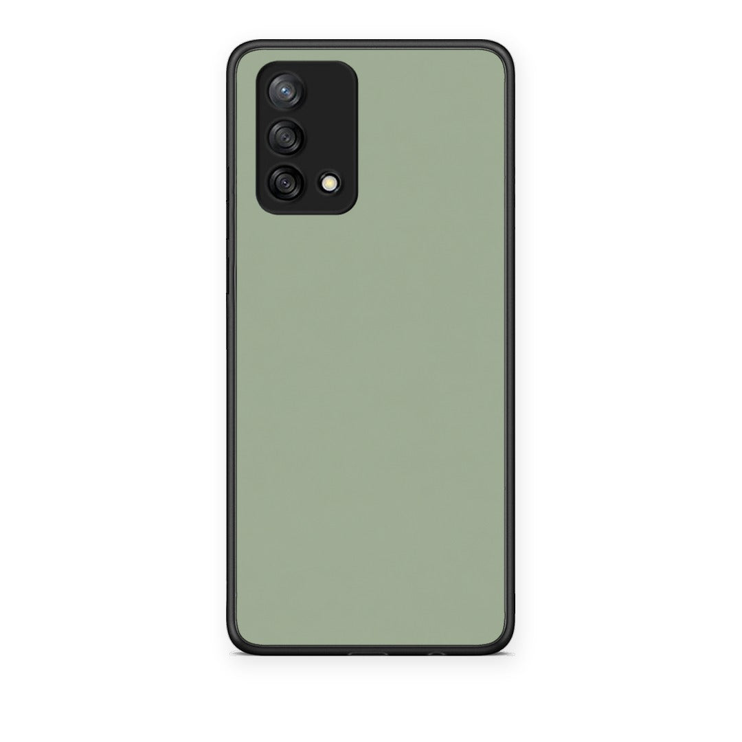 Θήκη Oppo A74 4G Sage Green από τη Smartfits με σχέδιο στο πίσω μέρος και μαύρο περίβλημα | Oppo A74 4G Sage Green case with colorful back and black bezels