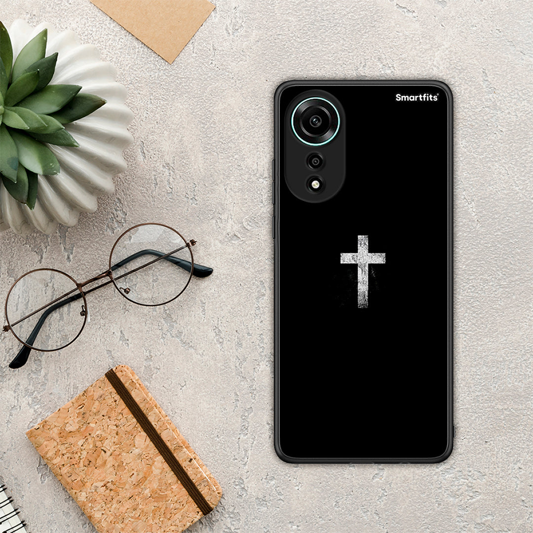 White Cross - Oppo A78 4G θήκη