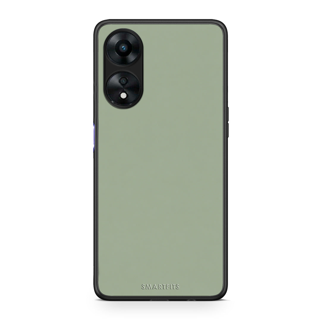 Θήκη Oppo A78 5G Sage Green από τη Smartfits με σχέδιο στο πίσω μέρος και μαύρο περίβλημα | Oppo A78 5G Sage Green case with colorful back and black bezels