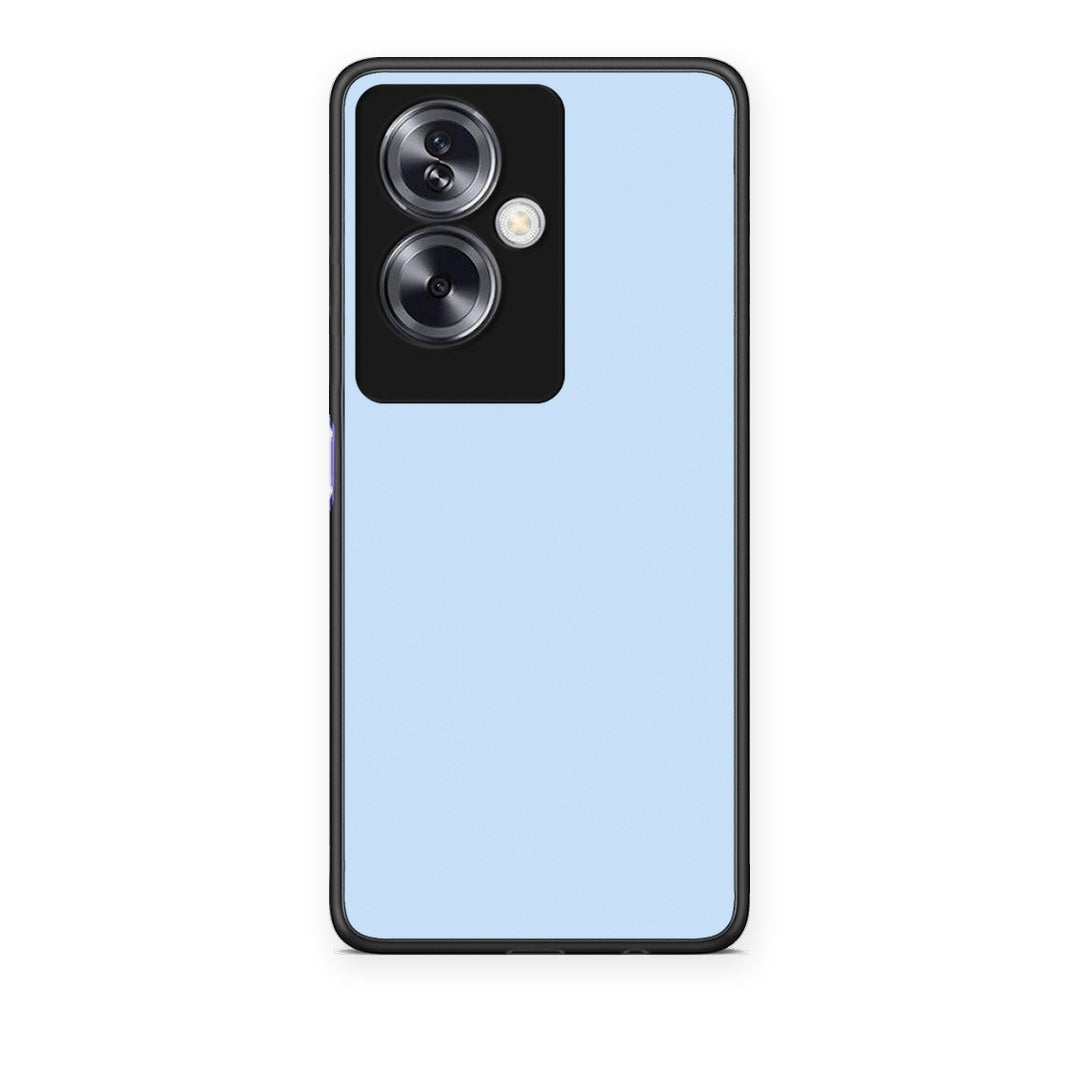Θήκη Oppo A79 / A2 Powder Blue από τη Smartfits με σχέδιο στο πίσω μέρος και μαύρο περίβλημα | Oppo A79 / A2 Powder Blue case with colorful back and black bezels