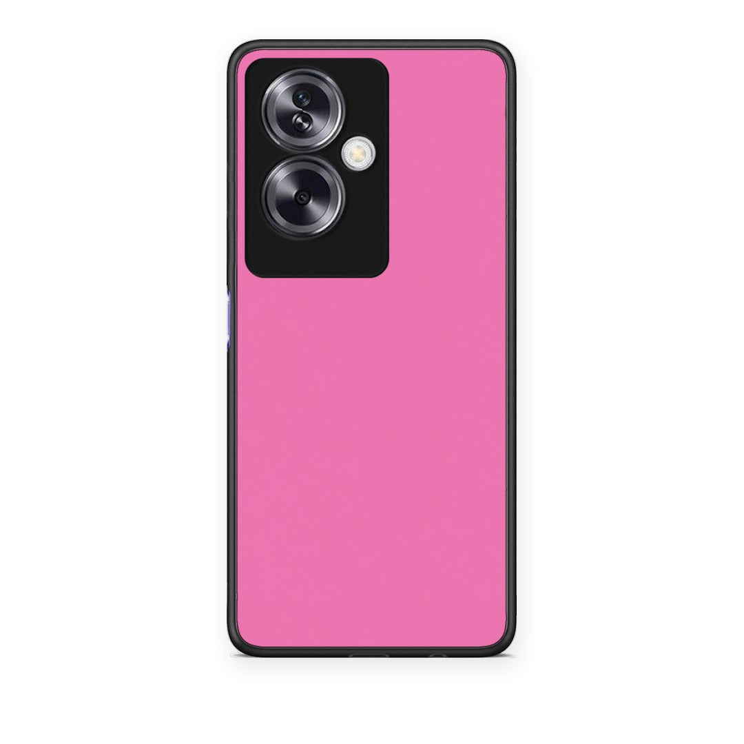 Θήκη Oppo A79 / A2 Rose Pink από τη Smartfits με σχέδιο στο πίσω μέρος και μαύρο περίβλημα | Oppo A79 / A2 Rose Pink case with colorful back and black bezels