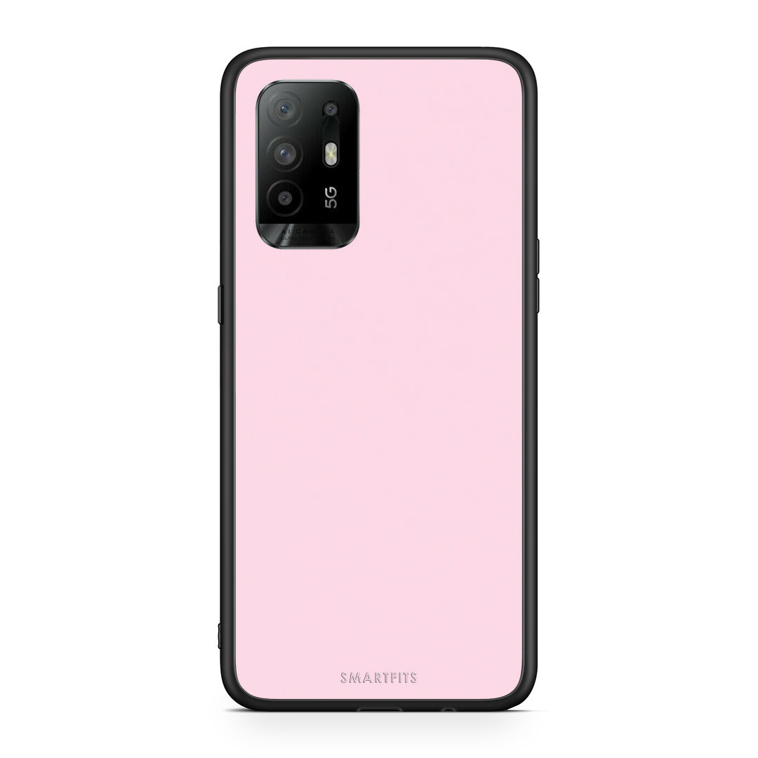 Θήκη Oppo A94 5G / F19 Pro / Reno5 Lite Pale Pink από τη Smartfits με σχέδιο στο πίσω μέρος και μαύρο περίβλημα | Oppo A94 5G / F19 Pro / Reno5 Lite Pale Pink case with colorful back and black bezels