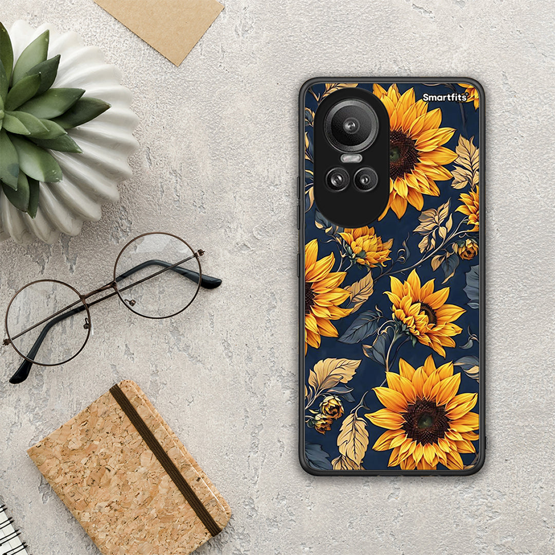 Autumn Sunflowers - Oppo Reno10 Pro θήκη