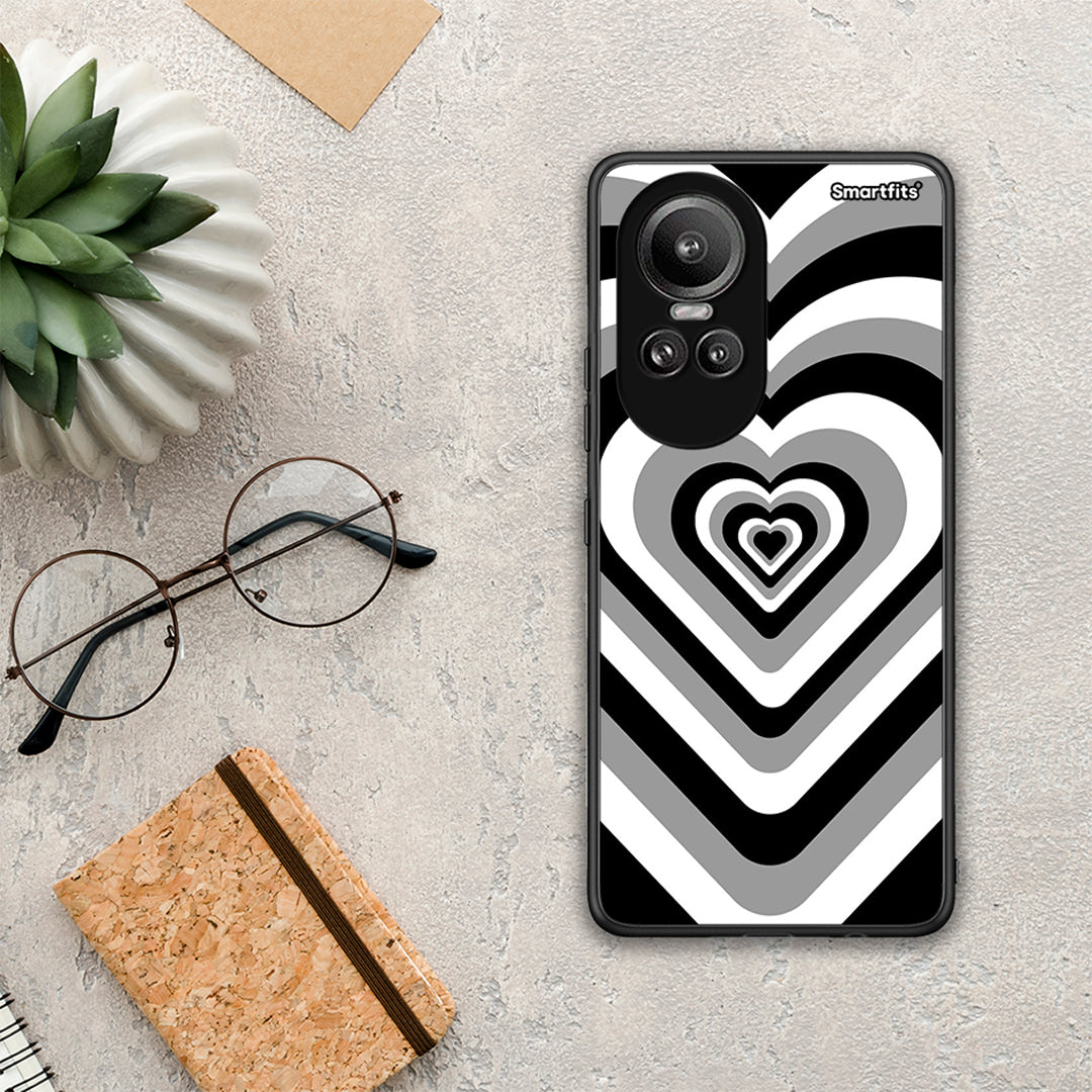 Black Hearts - Oppo Reno10 Pro θήκη