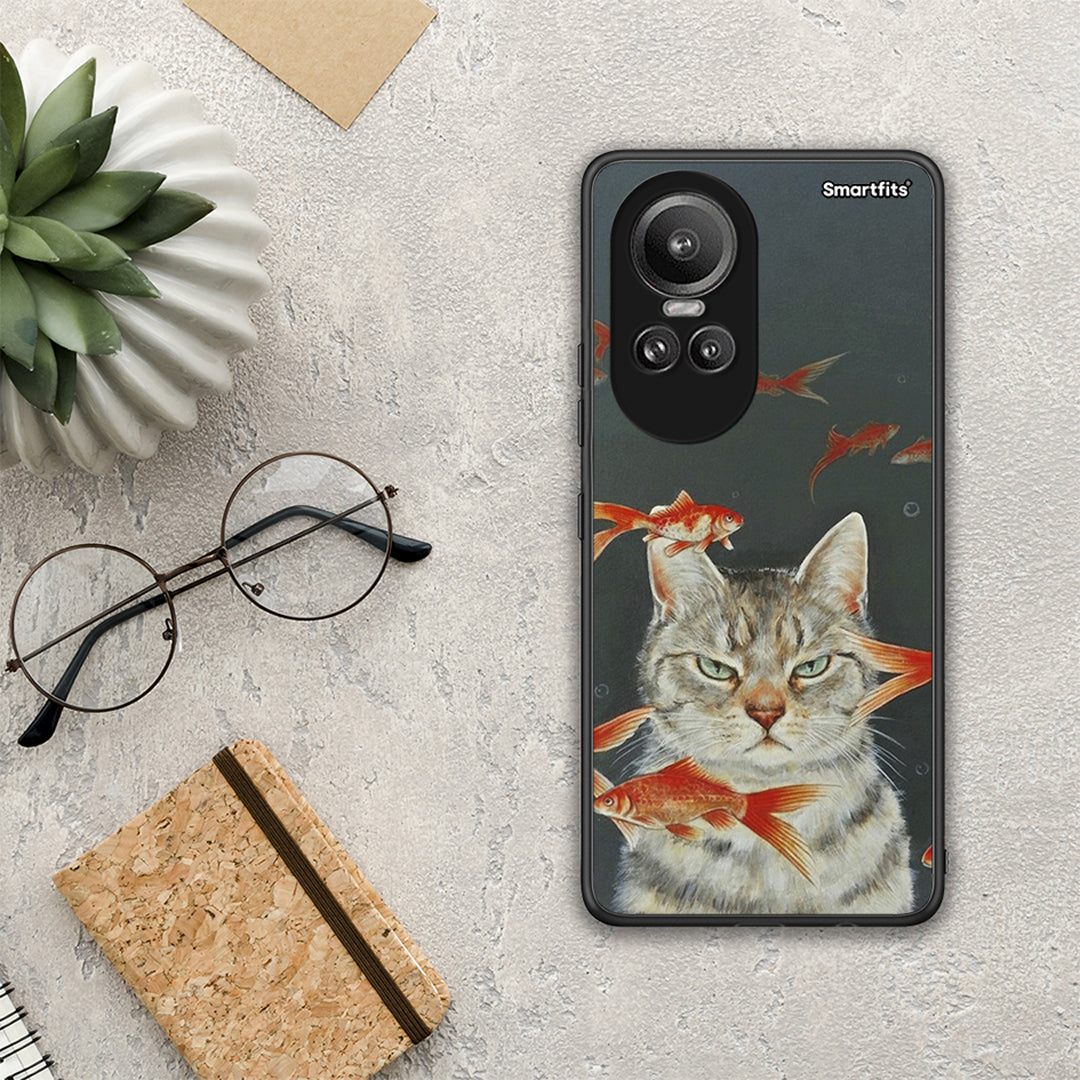 Cat Goldfish - Oppo Reno10 Pro θήκη