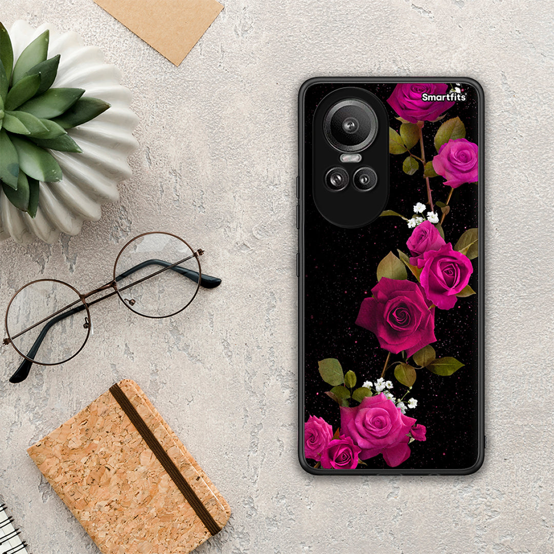 Flower Red Roses - Oppo Reno10 Pro θήκη
