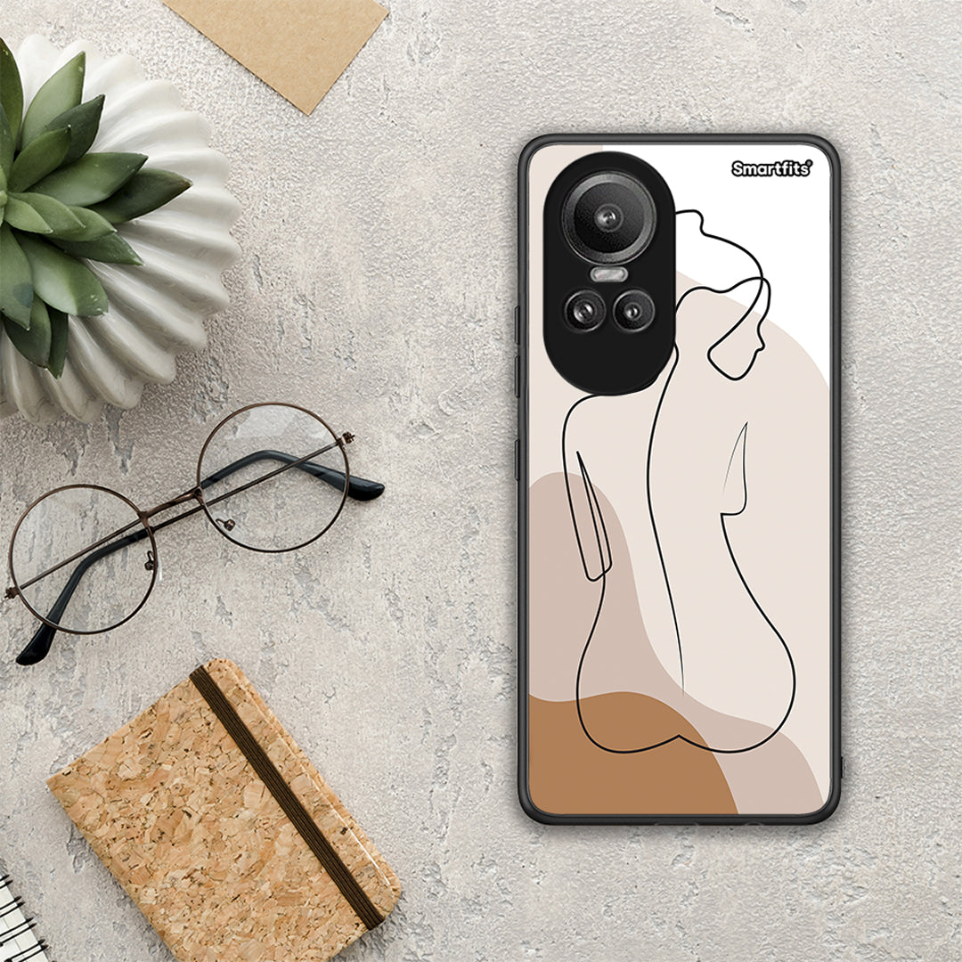 LineArt Woman - Oppo Reno10 Pro θήκη