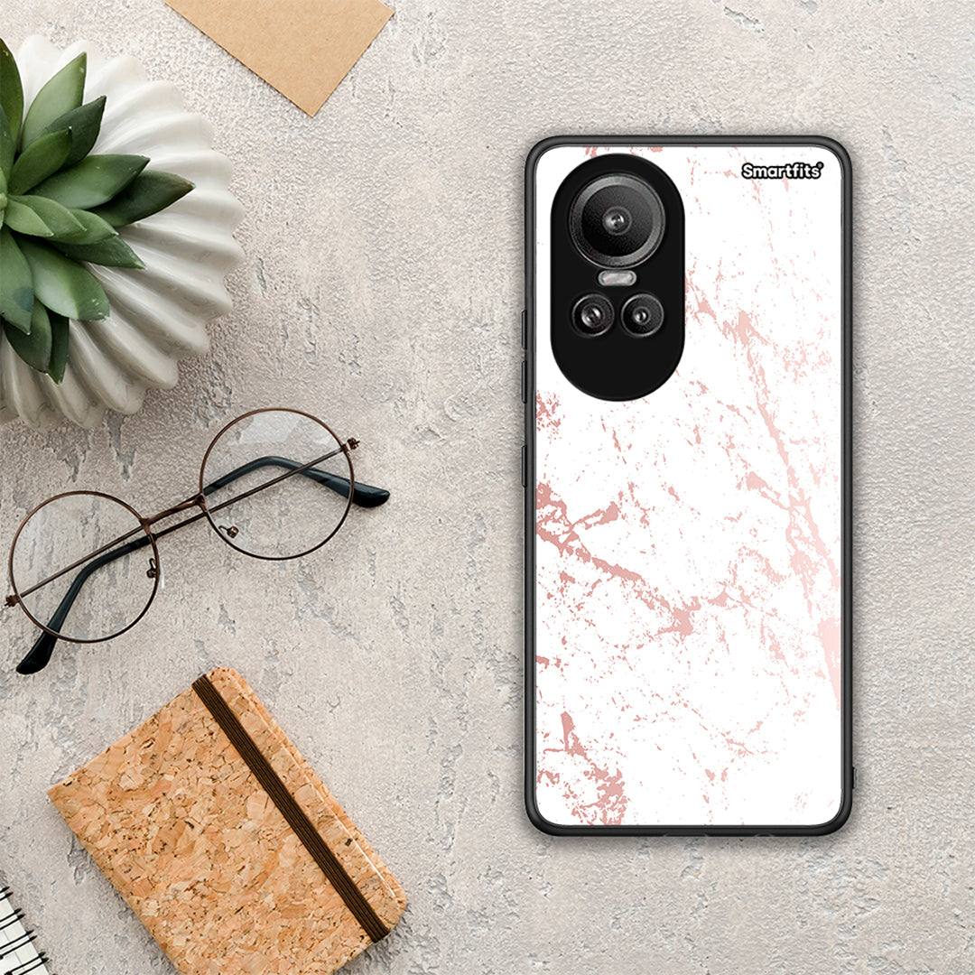 Marble Pink Splash - Oppo Reno10 Pro θήκη