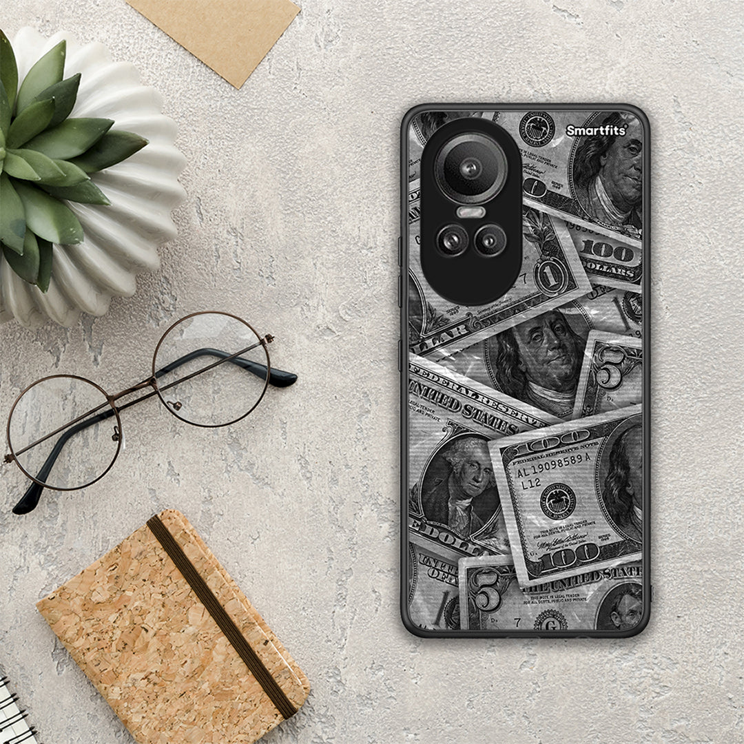 Money Dollars - Oppo Reno10 Pro θήκη