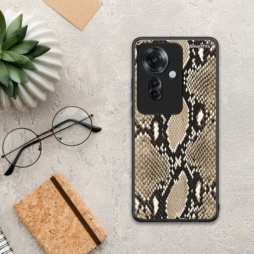 Animal Fashion Snake - Oppo Reno11 F 5G θήκη