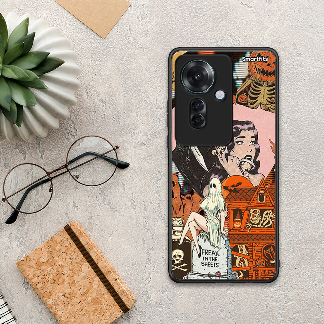 Halloween Collage - Oppo Reno11 F 5G θήκη