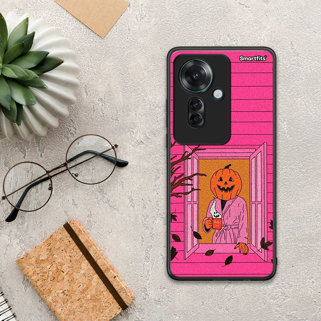 Halloween Pumpkin Lady - Oppo Reno11 F 5G θήκη
