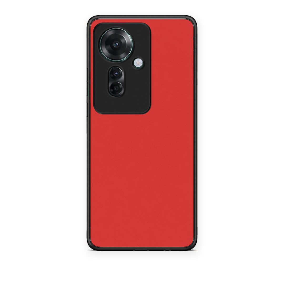 Θήκη Oppo Reno11 F 5G Poppy Red από τη Smartfits με σχέδιο στο πίσω μέρος και μαύρο περίβλημα | Oppo Reno11 F 5G Poppy Red case with colorful back and black bezels