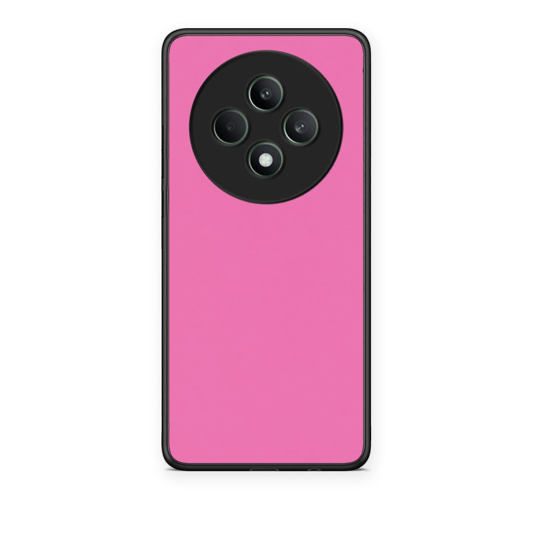 Θήκη Oppo Reno12 F 5G / FS 5G Rose Pink από τη Smartfits με σχέδιο στο πίσω μέρος και μαύρο περίβλημα | Oppo Reno12 F 5G / FS 5G Rose Pink case with colorful back and black bezels