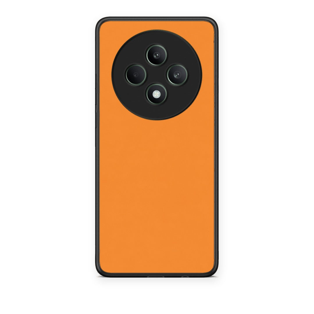 Θήκη Oppo Reno12 F 5G / FS 5G Tangerine Orange από τη Smartfits με σχέδιο στο πίσω μέρος και μαύρο περίβλημα | Oppo Reno12 F 5G / FS 5G Tangerine Orange case with colorful back and black bezels
