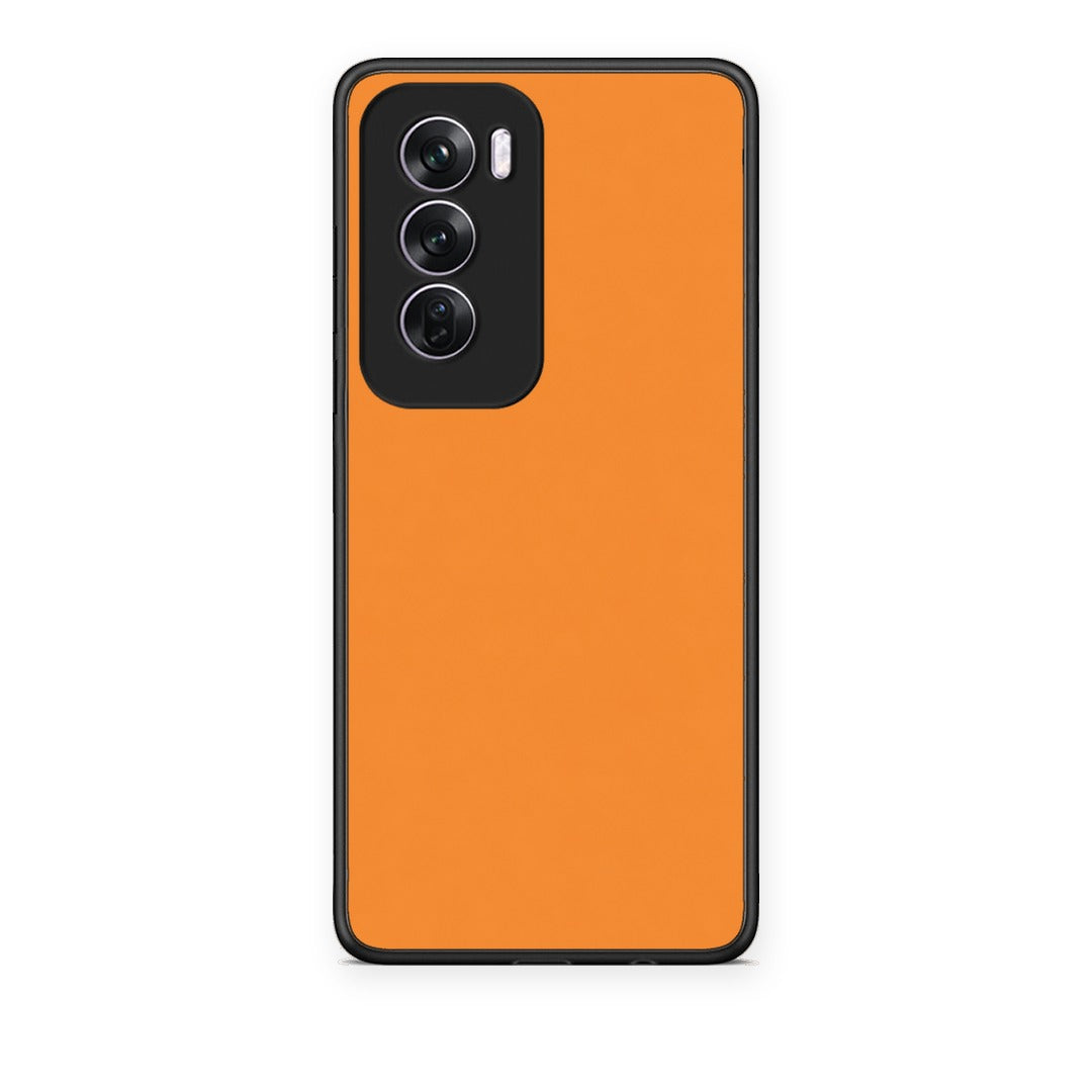Θήκη Oppo Reno12 Pro Tangerine Orange από τη Smartfits με σχέδιο στο πίσω μέρος και μαύρο περίβλημα | Oppo Reno12 Pro Tangerine Orange case with colorful back and black bezels